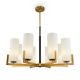 Candelabre, Lustre - Candelabru 8 brate design modern Fortano
