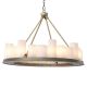 Candelabre, Lustre - Lustra cu telecomanda design LUX Commodore alama