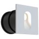 Spoturi - Spot LED incastrabil iluminat trepte scara exterior, IP44 Via Urbana alb