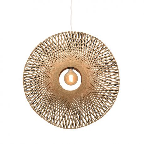 Pendule, Lustre suspendate - Lustra suspendata din bambus KALIMANTAN vertical L, 87cm