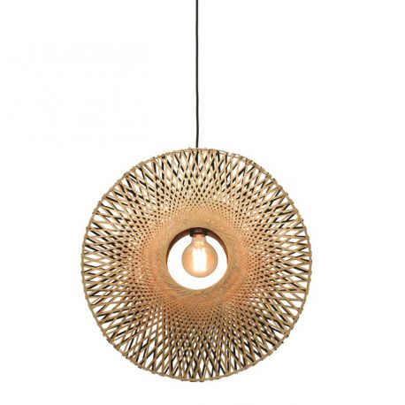 Pendule, Lustre suspendate - Lustra suspendata din bambus KALIMANTAN vertical M, 60cm