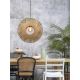 Pendule, Lustre suspendate - Lustra suspendata din bambus KALIMANTAN vertical M, 60cm