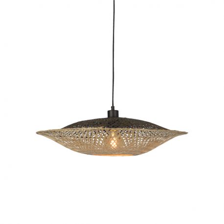 Pendule, Lustre suspendate - Lustra suspendata din bambus KALIMANTAN orizontal S, 44cm