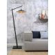 Lampadare - Lampadar din bambus KALIMANTAN orizontal S negru, 44cm