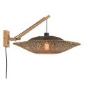Aplica din bambus KALIMANTAN orizontal M natur, 60cm