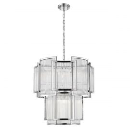 Candelabre, Lustre - Lustra, Candelabru elegant design modern SERGIO crom
