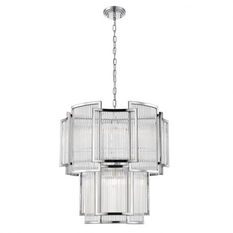 Candelabre, Lustre - Lustra, Candelabru elegant design modern SERGIO crom