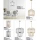 Pendule, Lustre suspendate - Lustra, Pendul elegant design modern SERGIO crom