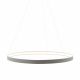Candelabre, Lustre - Lustra LED suspendata design modern circular CIRCLE 110, alb