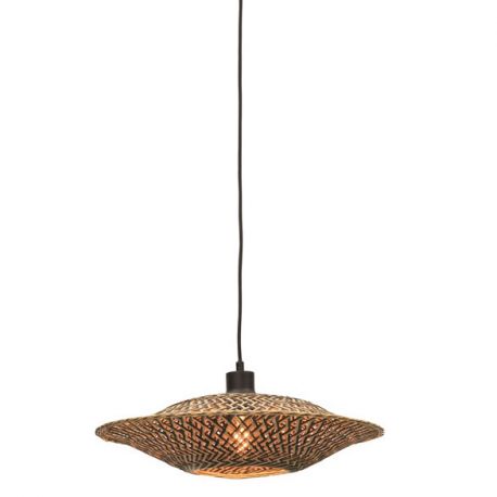 Pendule, Lustre suspendate - Lustra suspendata din bambus Bali orizontal S, 44cm