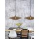 Pendule, Lustre suspendate - Lustra suspendata din bambus Bali orizontal M, 60cm