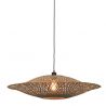  Lustra suspendata din bambus Bali orizontal L, 87cm