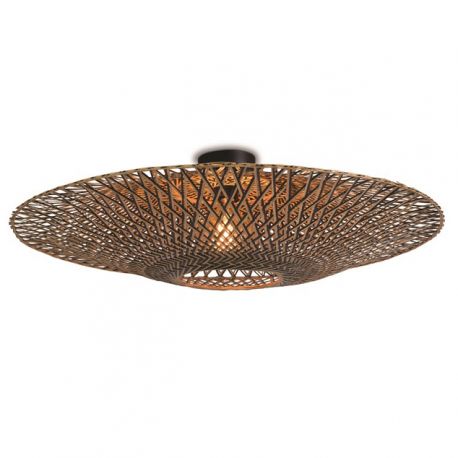 Lustre aplicate - Plafoniera, lustra aplicata din bambus Bali, 87cm