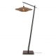 Lampadare - Lampadar din bambus Bali M negru, 60cm