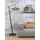 Lampadare - Lampadar din bambus Bali M negru, 60cm