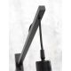 Lampadare - Lampadar din bambus Bali M negru, 60cm