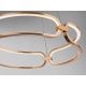 Pendule, Lustre suspendate - Lustra LED suspendata design ultra-modern 47cm Colette auriu roze