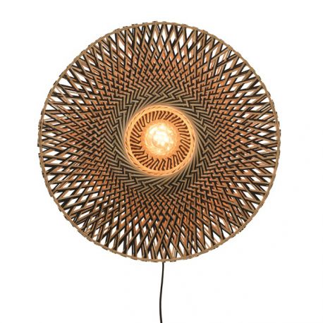 Aplice, corpuri de iluminat pentru pereti - Aplica din bambus Bali M natur, 60cm