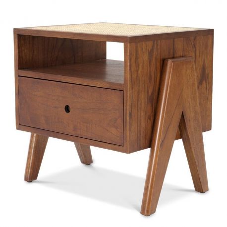 Noptiere - Noptiera design modern LUX Latour, maro