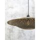 Aplice, corpuri de iluminat pentru pereti - Aplica din bambus Bali orizontal S natur, 44cm