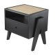 Noptiere - Noptiera design modern LUX Latour, negru