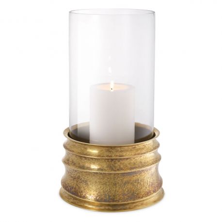 Parfumuri de camera, Idei cadouri, Obiecte decorative - Suport lumanare design modern LUX Gilardon alama vintage