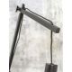 Aplice, corpuri de iluminat pentru pereti - Aplica din bambus cu brat articulat Bali orizontal L negru, 60cm