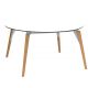 Mese dining - Masa rotunda design modern premium FAZ WOOD, 140cm