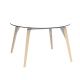 Mese dining - Masa rotunda design modern premium FAZ WOOD, 120cm