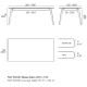 Mese dining - Masa design modern premium FAZ WOOD, 200x100cm