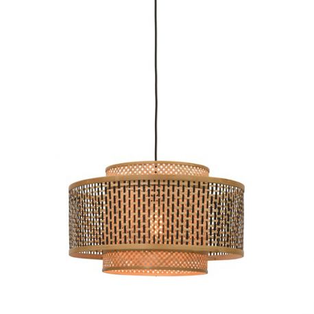 Pendule, Lustre suspendate - Lustra eco din bambus Bhutan L, 50cm
