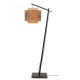 Lampadare - Lampadar eco din bambus Bhutan S negru, 40cm