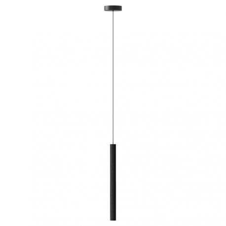 Pendule, Lustre suspendate - Pendul design minimalist din lemn cu spot LED încorporat Chimes tall - black oak