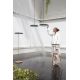 Pendule, Lustre suspendate - Lustra LED design scandinav Asteria mini - petrol blue/ auriu