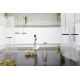 Pendule, Lustre suspendate - Lustra LED design scandinav Asteria mini - petrol blue/ auriu