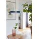 Pendule, Lustre suspendate - Lustra LED design scandinav Asteria mini - petrol blue/ auriu