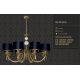 Candelabre, Lustre - Candelabru 8 brate elegant design clasic Zaffiro