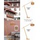 Lampadare - Lampadar eco din bambus Bhutan big natur, 40cm