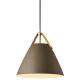 Pendule, Lustre suspendate - Pendul design nordic STRAP 27 bej