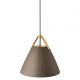 Pendule, Lustre suspendate - Pendul design nordic STRAP 27 bej