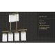 Candelabre, Lustre - Lustra design clasic realizata manual CARINO