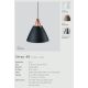 Pendule, Lustre suspendate - Pendul design nordic STRAP 48 bej