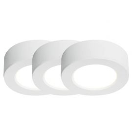Corpuri de iluminat - Set de 3 spoturi LED aplicate sau incastrabile KITCHENIO 3000-4000K