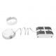Corpuri de iluminat - Set de 3 spoturi LED aplicate sau incastrabile KITCHENIO 3000-4000K