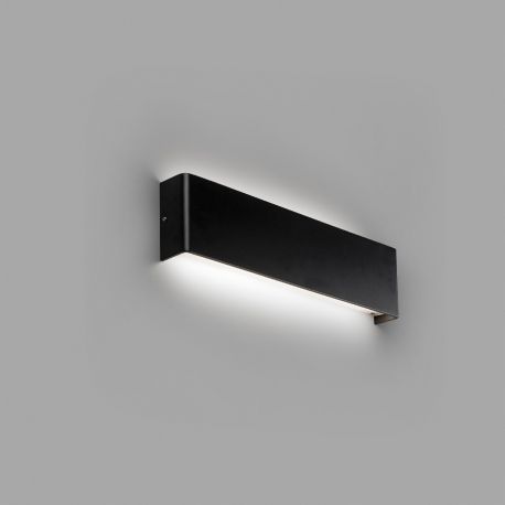 Aplice, corpuri de iluminat pentru pereti - Aplica LED ambientala NASH 16W neagra