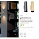 Aplice, corpuri de iluminat pentru pereti - Aplica perete ambientala design modern STAN 2L auriu satin