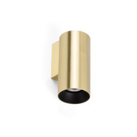 Aplice, corpuri de iluminat pentru pereti - Aplica perete ambientala design modern STAN auriu satin