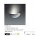 Aplice, corpuri de iluminat pentru pereti - Aplica LED ambientala design minimalist COVE alb