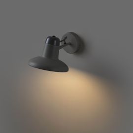 Aplice, corpuri de iluminat pentru pereti - Aplica perete stil clasic Industrial SNAP gri inchis