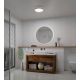 Iluminat pentru baie - Plafoniera LED design minimalist IP44 Noxy 3000-4000K